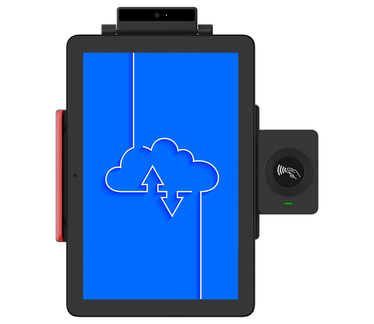 Remote management and monitoring of RFID time clock terminals